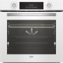BEKO Oven , BBIM14300WMS , 72 L , Electric , Catalytic , Electronic control , Steam function , Height 59.5 cm , Width 59.4 cm , White