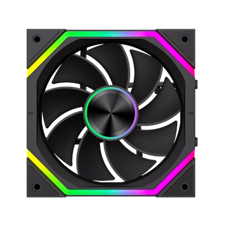 Gamemax FN12A-N2 WL-R , Case fan , Black
