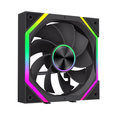 Gamemax FN12A-N2 WL-R , Case fan , Black