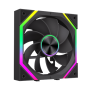 Gamemax FN12A-N2 WL-R , Case fan , Black