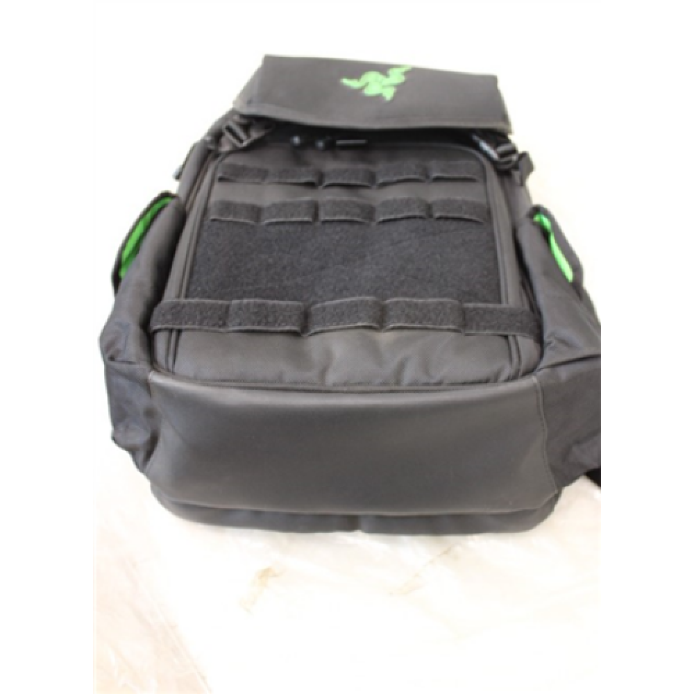 SALE OUT. , Razer , Tactical , Fits up to size 14 , Backpack , Black/Green , DEMO , Shoulder strap