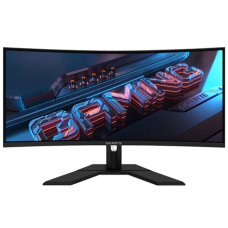 Gigabyte , GS34WQC A , 34 , SS VA , WQHD , 120 Hz , 1 ms , 3440 x 1440 pixels , 300 cd/m² , HDMI ports quantity 1