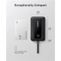 Anker Power Bank with Built-In USB-C Cable , A1688H11 , 10000 mAh , Black