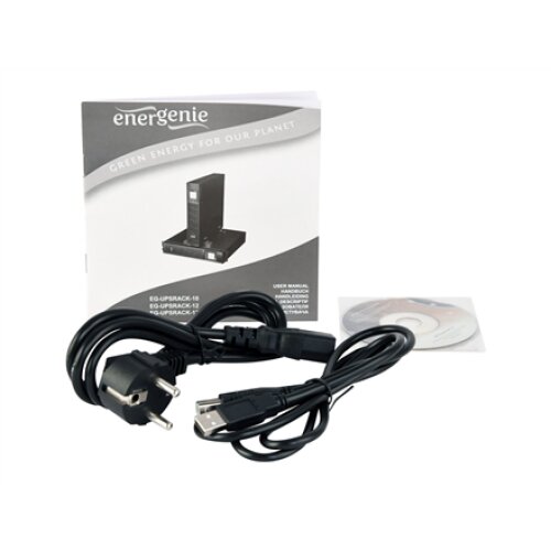 EnerGenie , Rack UPS , EG-UPSRACK-10 , 1000 VA , 800 W