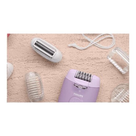 Philips Epilator , BRE257/00 Series 4000 , Number of power levels 2 , Purple
