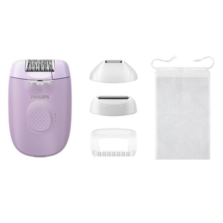 Philips Epilator , BRE257/00 Series 4000 , Number of power levels 2 , Purple