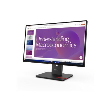 Lenovo , ThinkVision T24D-40 , 23.8 , IPS , 16:9 , 120 Hz , 4 ms , 1920 x 1080 pixels , 250 cd/m² , HDMI ports quantity 1 , Eclipse Black , Warranty 36 month(s)