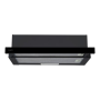 Candy Hood , CBT60RBG , Telescopic , Energy efficiency class C , Width 60 cm , 402 m³/h , Mechanical , LED , Black