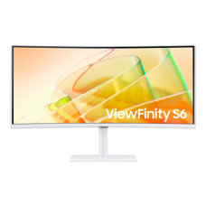 Samsung , Monitor , ViewFinity S6 S65TC , 34 , VA , 21:9 , 100 Hz , 5 ms , 3440 x 1440 pixels , 350 cd/m²