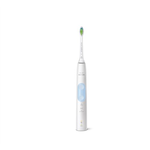 Philips , Sonicare ProtectiveClean 5100 Electric Toothbrush , HX6859/29 , Rechargeable , For adults , Number of brush heads included 2 , Number of teeth brushing modes 3 , Sonic technology , White/Light Blue