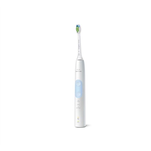 Philips , Sonicare ProtectiveClean 5100 Electric Toothbrush , HX6859/29 , Rechargeable , For adults , Number of brush heads included 2 , Number of teeth brushing modes 3 , Sonic technology , White/Light Blue