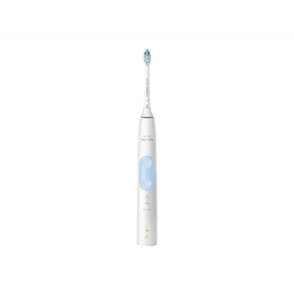 Philips , Sonicare ProtectiveClean 5100 Electric Toothbrush , HX6859/29 , Rechargeable , For adults , Number of brush heads included 2 , Number of teeth brushing modes 3 , Sonic technology , White/Light Blue
