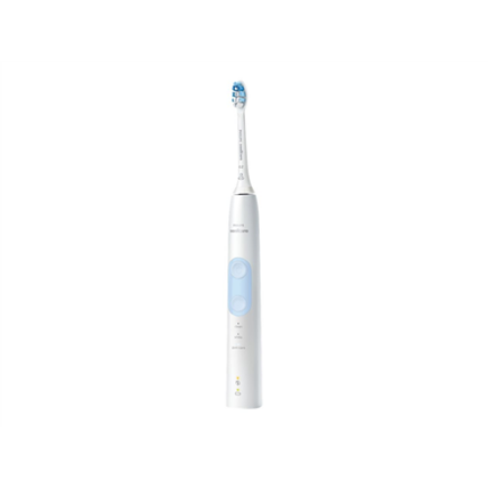 Philips , Sonicare ProtectiveClean 5100 Electric Toothbrush , HX6859/29 , Rechargeable , For adults , Number of brush heads included 2 , Number of teeth brushing modes 3 , Sonic technology , White/Light Blue