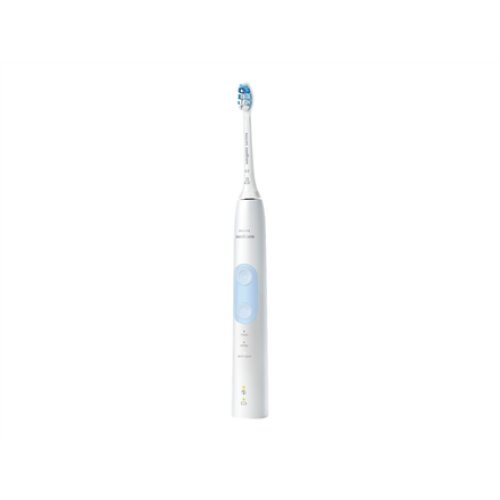 Philips , Sonicare ProtectiveClean 5100 Electric Toothbrush , HX6859/29 , Rechargeable , For adults , Number of brush heads included 2 , Number of teeth brushing modes 3 , Sonic technology , White/Light Blue
