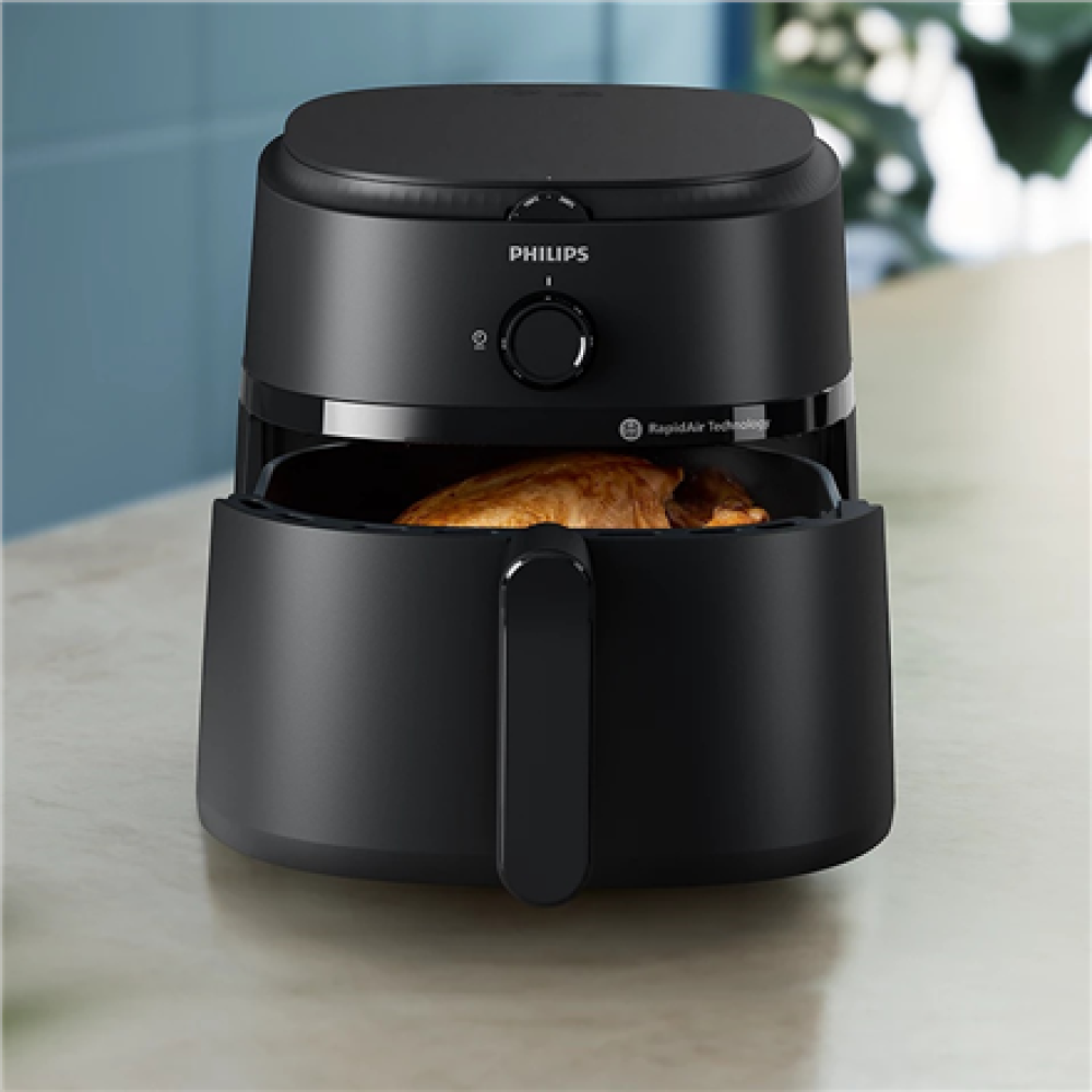 Philips Airfryer , NA130/00 1000 series , Power 1700 W , Capacity 6.2 L , Rapid Air technology , Black