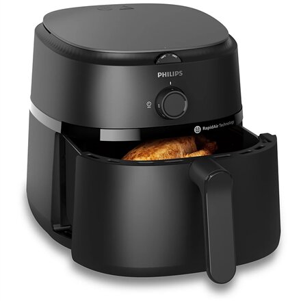 Philips Airfryer , NA130/00 1000 series , Power 1700 W , Capacity 6.2 L , Rapid Air technology , Black