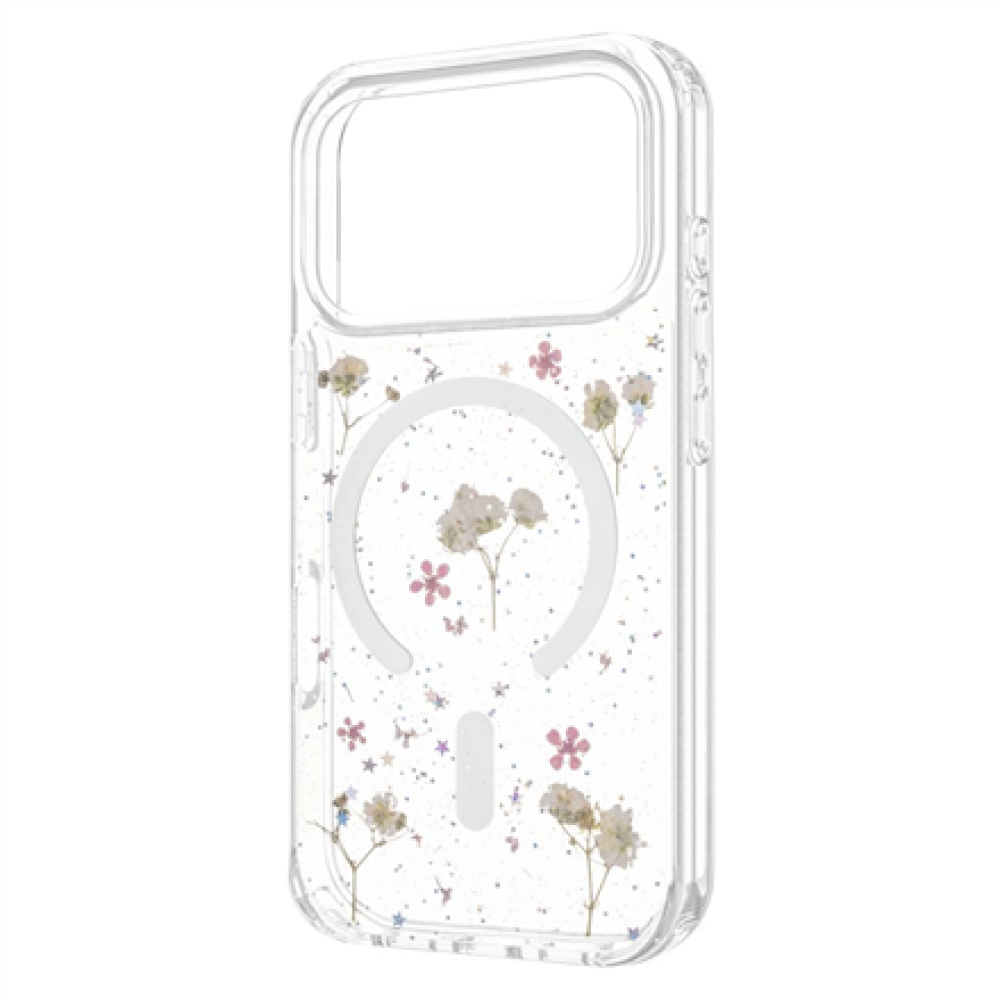 Fixed MagBloom , Back cover , Apple , iPhone 17 Pro , TPU , Blush Plum