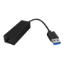 Raidsonic , USB 3.0 (A-Type) to Gigabit Ethernet Adapter , IB-AC501a