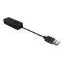 Raidsonic , USB 3.0 (A-Type) to Gigabit Ethernet Adapter , IB-AC501a