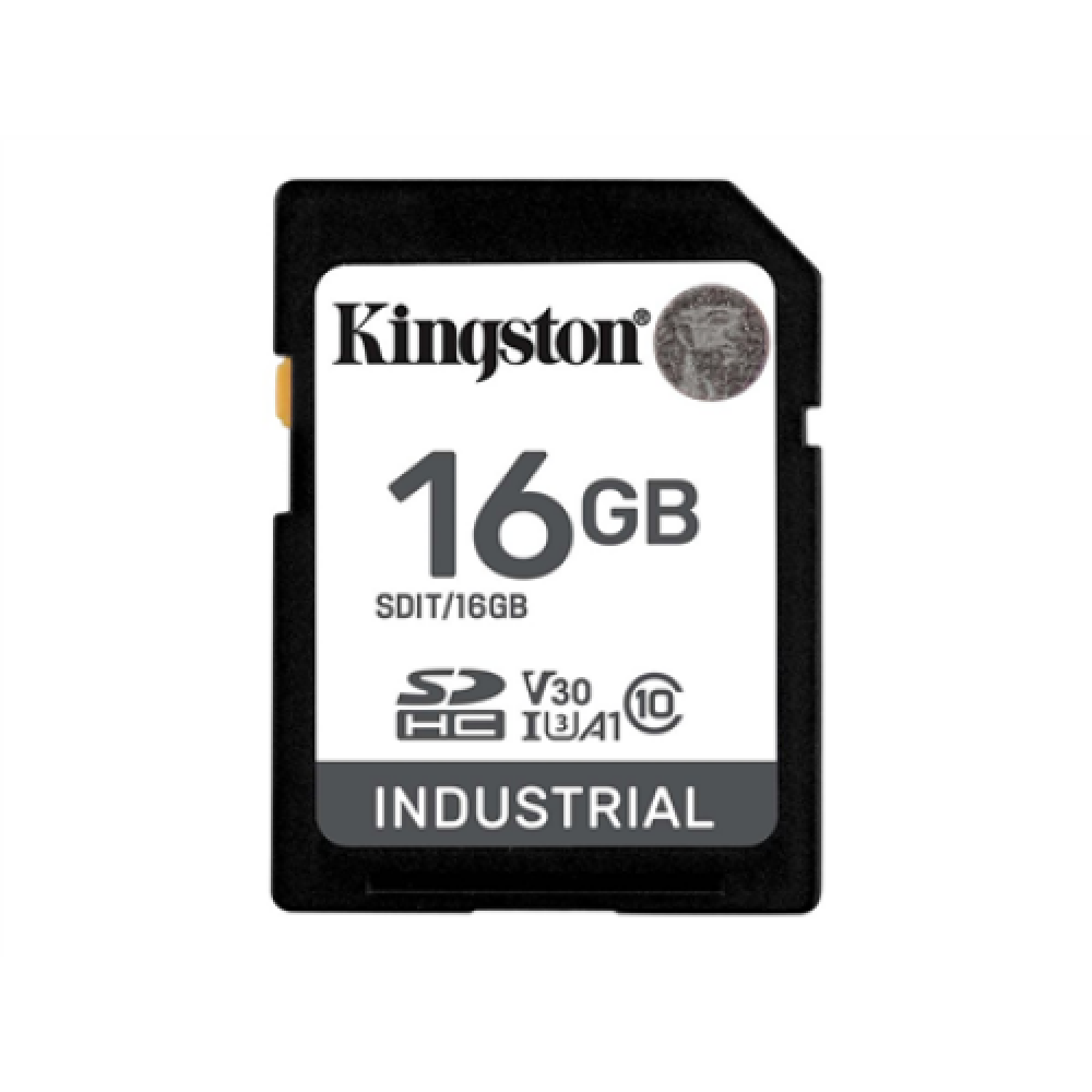Kingston , SDHC/SDXC SD , Flash Memory Card , 16 GB , Black