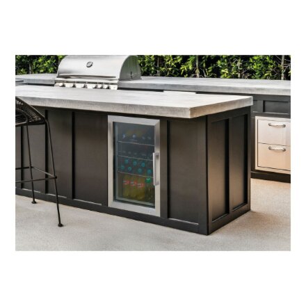 Caso , Barbecue Cooler , S-L , Energy efficiency class A , Free standing , Stainless steel