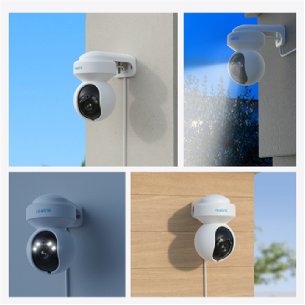 Reolink , 4K Smart WiFi Camera with Auto Tracking , E Series E560 , PTZ , 8 MP , 2.8-8mm , IP65 , H.265 , Micro SD, Max. 512 GB