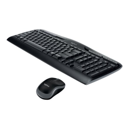 Logitech MK330 , Keyboard and Mouse Set , Wireless , Mouse included , US International , Black