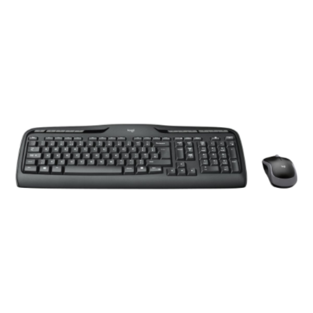 Logitech MK330 , Keyboard and Mouse Set , Wireless , Mouse included , US International , Black , 2.4 GHz