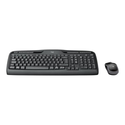 Logitech MK330 , Keyboard and Mouse Set , Wireless , Mouse included , US International , Black