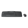 Logitech MK330 , Keyboard and Mouse Set , Wireless , Mouse included , US International , Black , 2.4 GHz