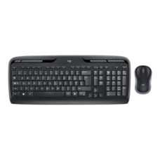 Logitech MK330 , Keyboard and Mouse Set , Wireless , Mouse included , US International , Black
