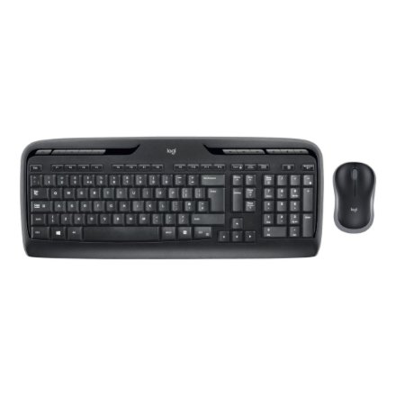 Logitech MK330 , Keyboard and Mouse Set , Wireless , Mouse included , US International , Black