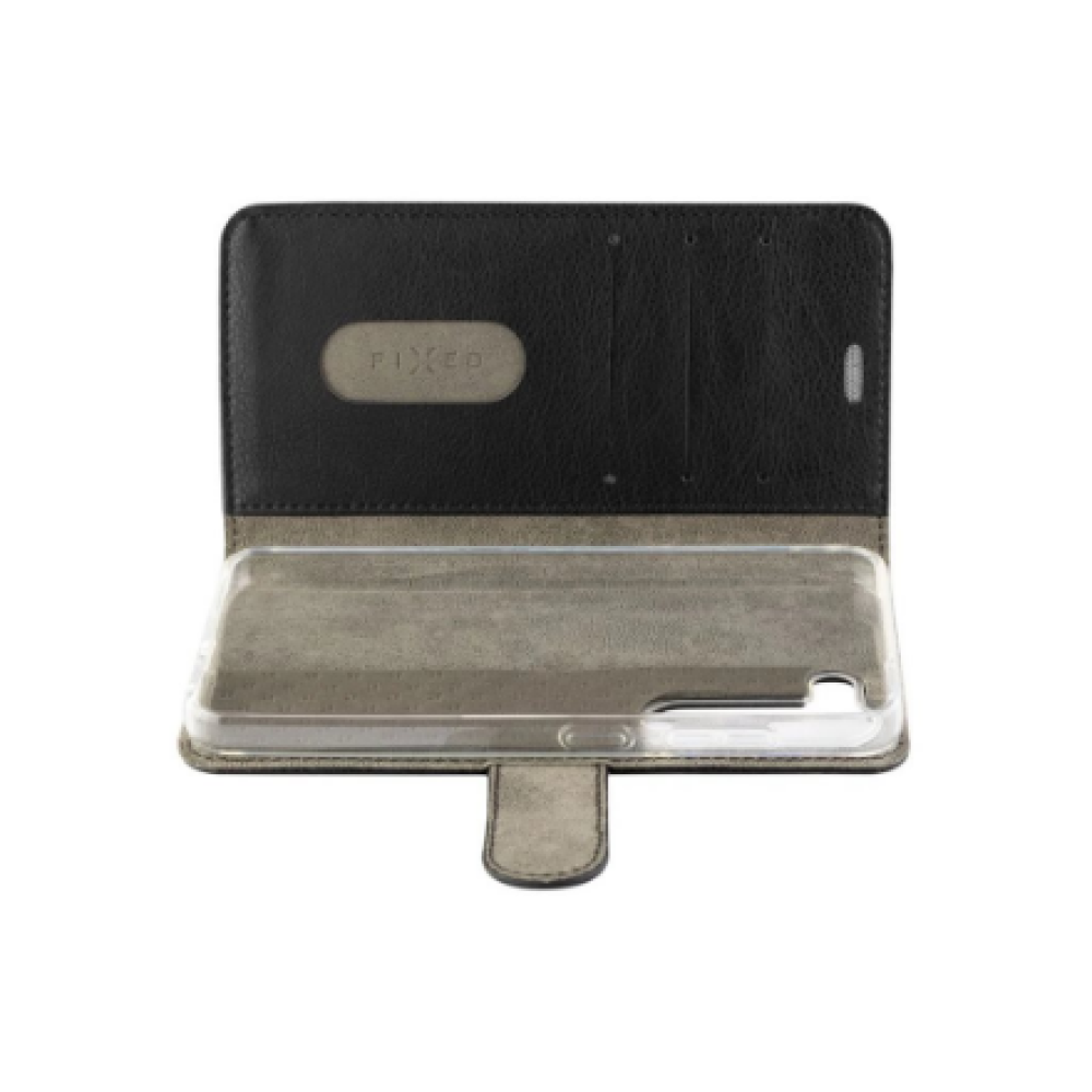 Fixed , Opus , Book Case , Samsung , Galaxy A55 5G , Leather , Black