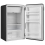 Midea Refrigerator , MDRD142SLE30 , Energy efficiency class Class E , Free standing , Height 83.5 cm , Larder , Fridge net capacity 93 L , 41 dB , Black