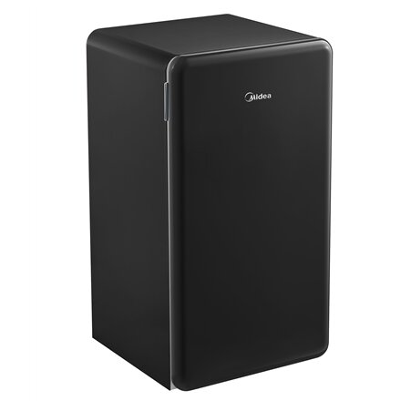 Midea Refrigerator , MDRD142SLE30 , Energy efficiency class Class E , Free standing , Height 83.5 cm , Larder , Fridge net capacity 93 L , 41 dB , Black