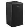 Midea Refrigerator , MDRD142SLE30 , Energy efficiency class Class E , Free standing , Height 83.5 cm , Larder , Fridge net capacity 93 L , 41 dB , Black