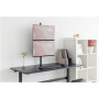 Digitus Desk Mount , DA-90438 , Adjustable Height, Rotate, Tilt, Swivel , 17-32 , Maximum weight (capacity) 2x8 kg , Black