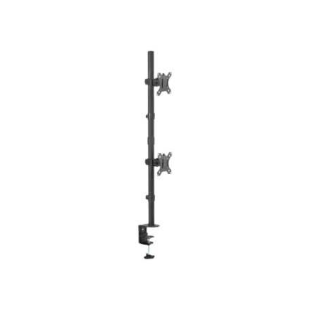 Digitus Desk Mount , DA-90438 , Adjustable Height, Rotate, Tilt, Swivel , 17-32 , Maximum weight (capacity) 2x8 kg , Black