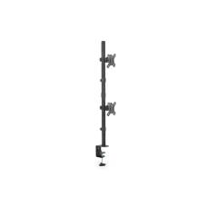 Digitus Desk Mount , DA-90438 , Adjustable Height, Rotate, Tilt, Swivel , 17-32 , Maximum weight (capacity) 2x8 kg , Black