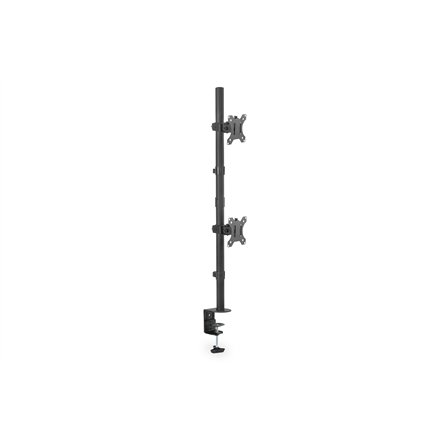 Digitus Desk Mount , DA-90438 , Adjustable Height, Rotate, Tilt, Swivel , 17-32 , Maximum weight (capacity) 2x8 kg , Black