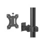 Digitus Desk Mount , DA-90438 , Adjustable Height, Rotate, Tilt, Swivel , 17-32 , Maximum weight (capacity) 2x8 kg , Black