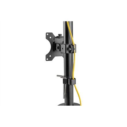 Digitus Desk Mount , DA-90438 , Adjustable Height, Rotate, Tilt, Swivel , 17-32 , Maximum weight (capacity) 2x8 kg , Black
