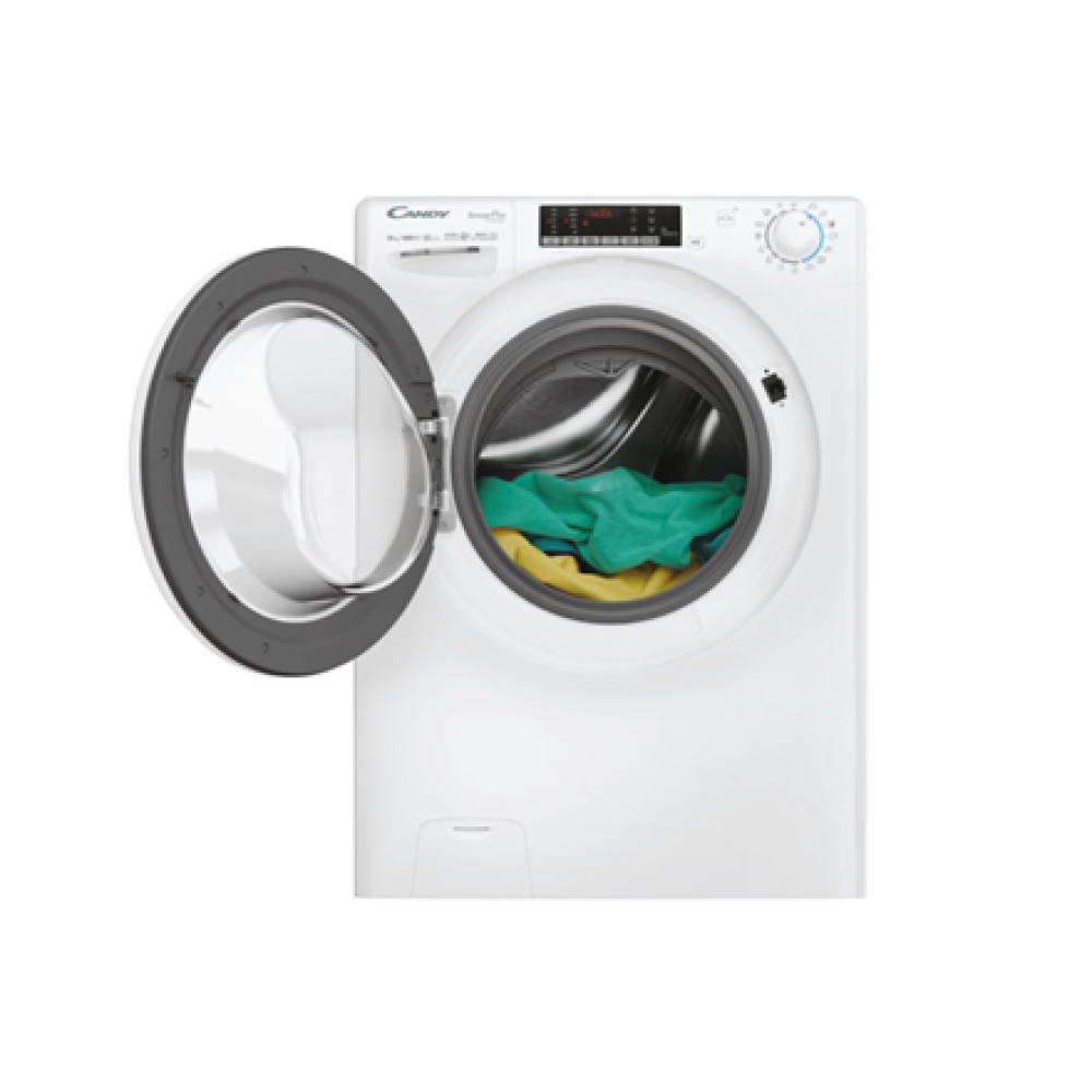 Candy Washing Machine , CO 4104TWM/1-S , Energy efficiency class A , Front loading , Washing capacity 10 kg , 1400 RPM , Depth 58 cm , Width 60 cm , 4 digit display , White