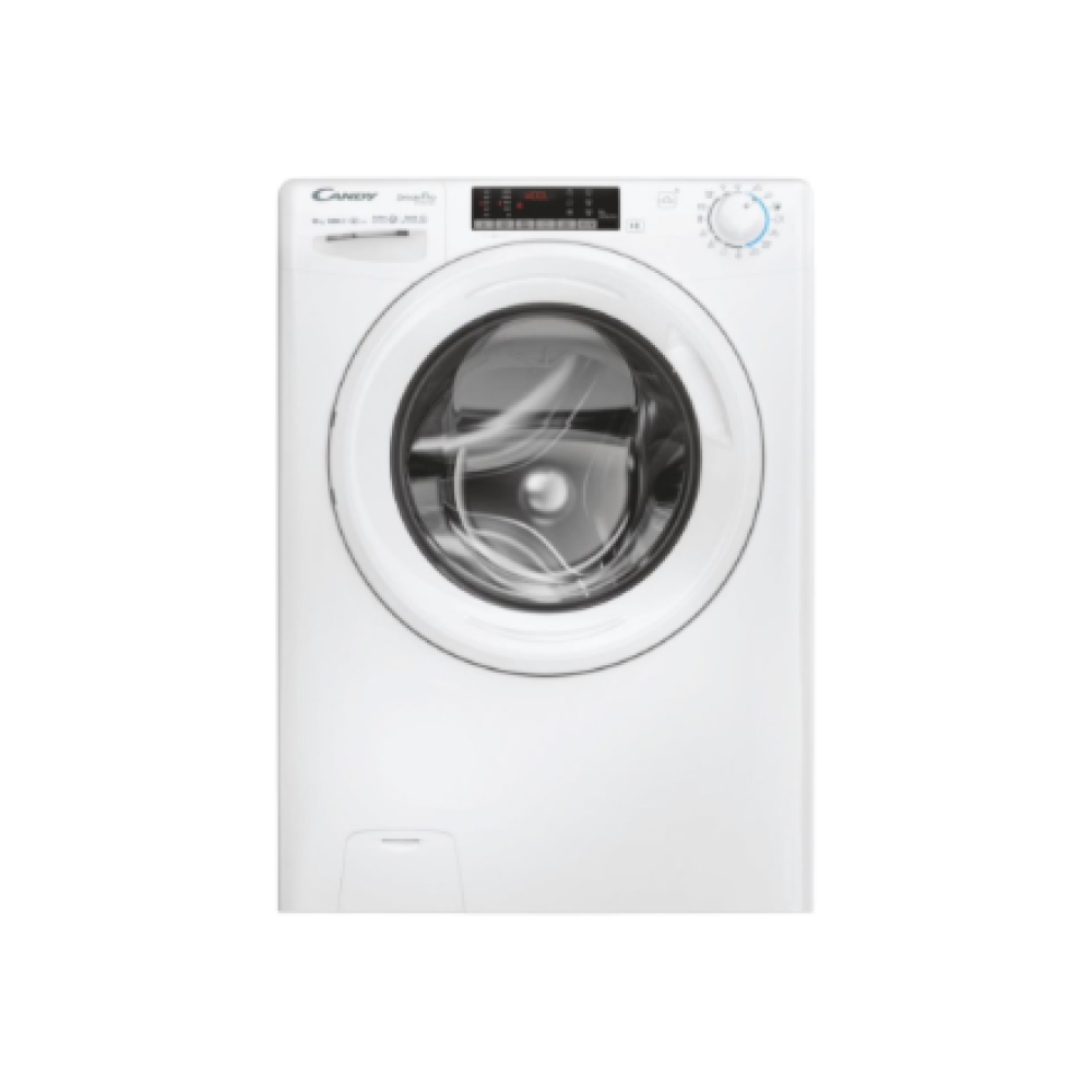Candy Washing Machine , CO 4104TWM/1-S , Energy efficiency class A , Front loading , Washing capacity 10 kg , 1400 RPM , Depth 58 cm , Width 60 cm , 4 digit display , White