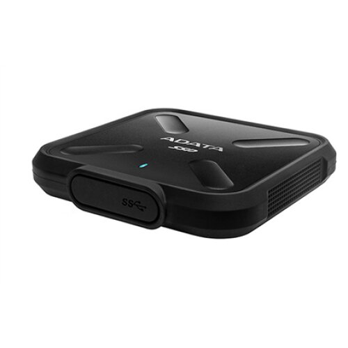 ADATA , External SSD , SD700 , 1000 GB , USB 3.1 , Black , Quality 3D NAND Flash. IP68 dust/water proof plus military-grade shockproof.