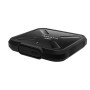 ADATA , External SSD , SD700 , 1000 GB , USB 3.1 , Black , Quality 3D NAND Flash. IP68 dust/water proof plus military-grade shockproof.