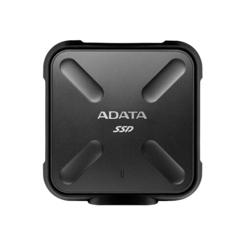 ADATA , External SSD , SD700 , 1000 GB , USB 3.1 , Black , Quality 3D NAND Flash. IP68 dust/water proof plus military-grade shockproof.