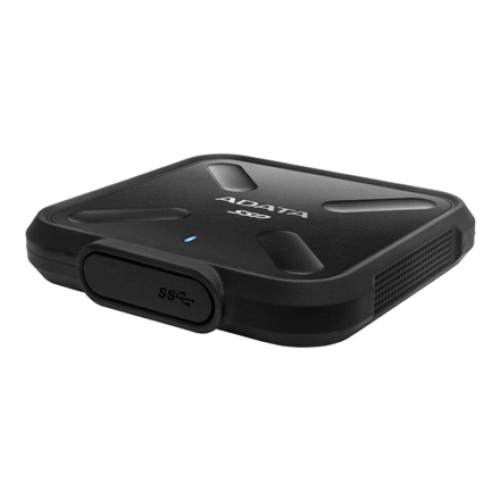 ADATA , External SSD , SD700 , 1000 GB , USB 3.1 , Black , Quality 3D NAND Flash. IP68 dust/water proof plus military-grade shockproof.