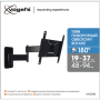 Vogels , Wall mount , MA2040-A1 , Full motion , 19-40 , Maximum weight (capacity) 15 kg , Black