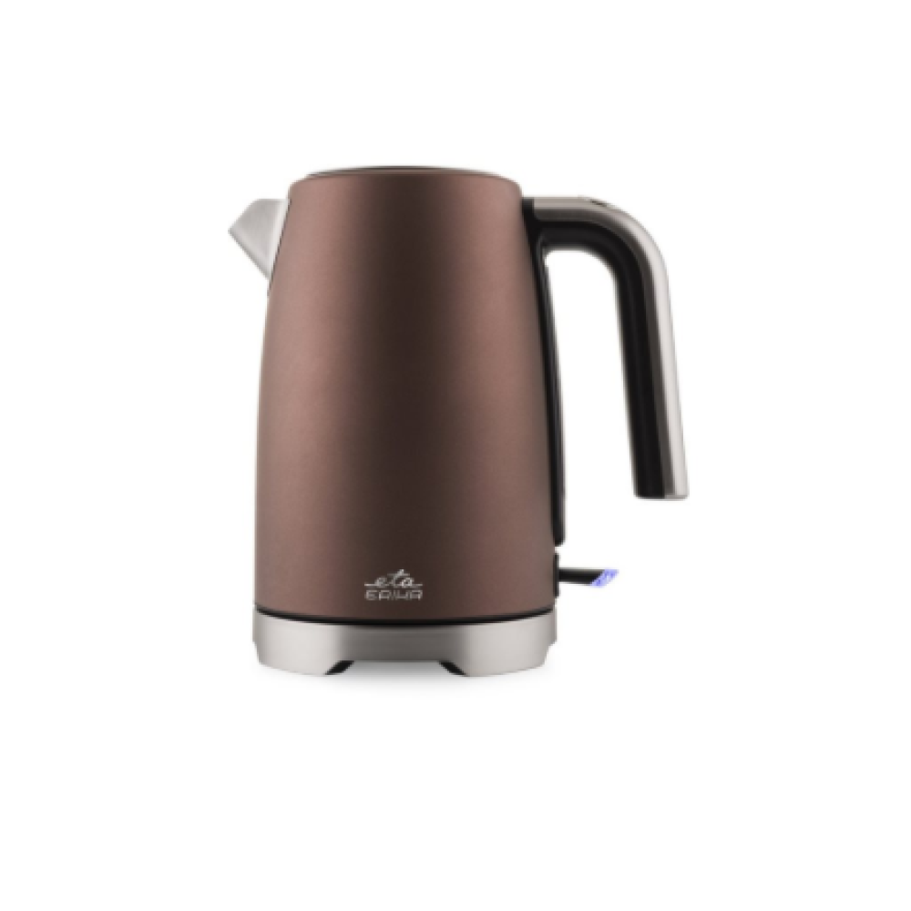 ETA Kettle , Erika ETA259090010 , 2200 W , Electric , 1.7 L , Stainless steel , 360° rotational base , Brown